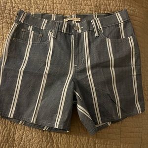 Levi’s Pin-stripe Shorts